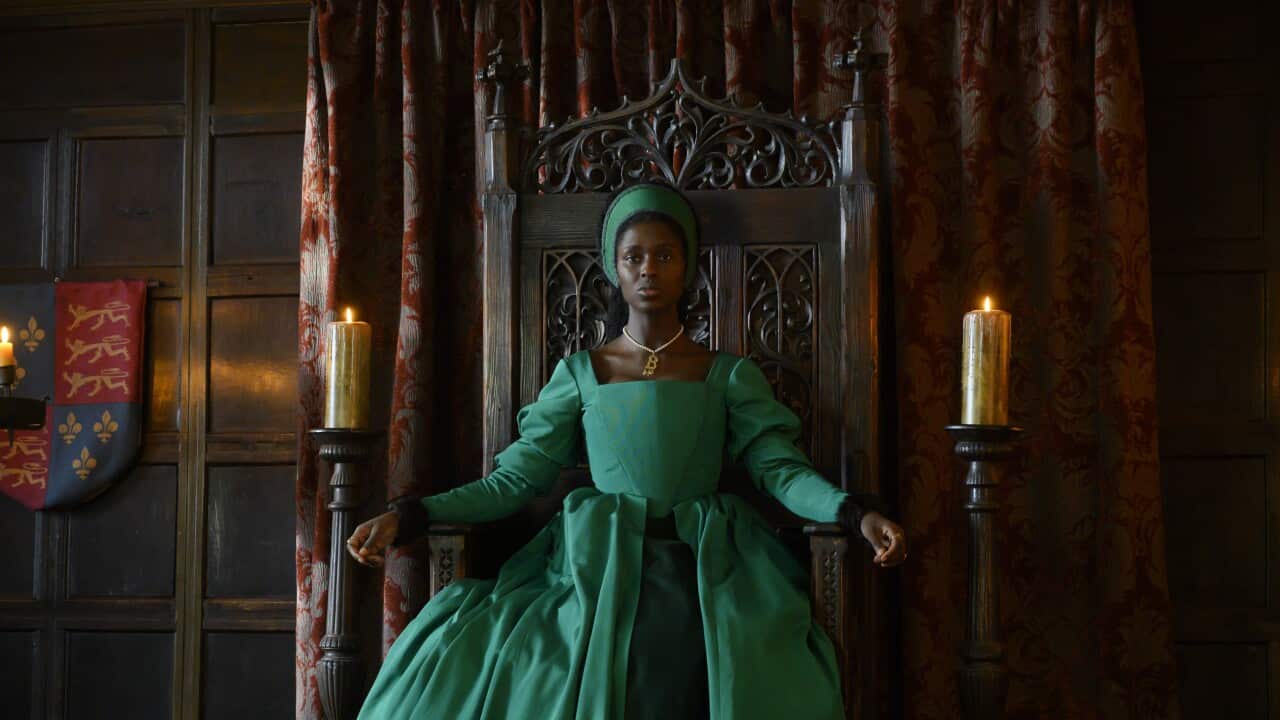 Actor Jodie Turner-Smith as Anne Boleyn