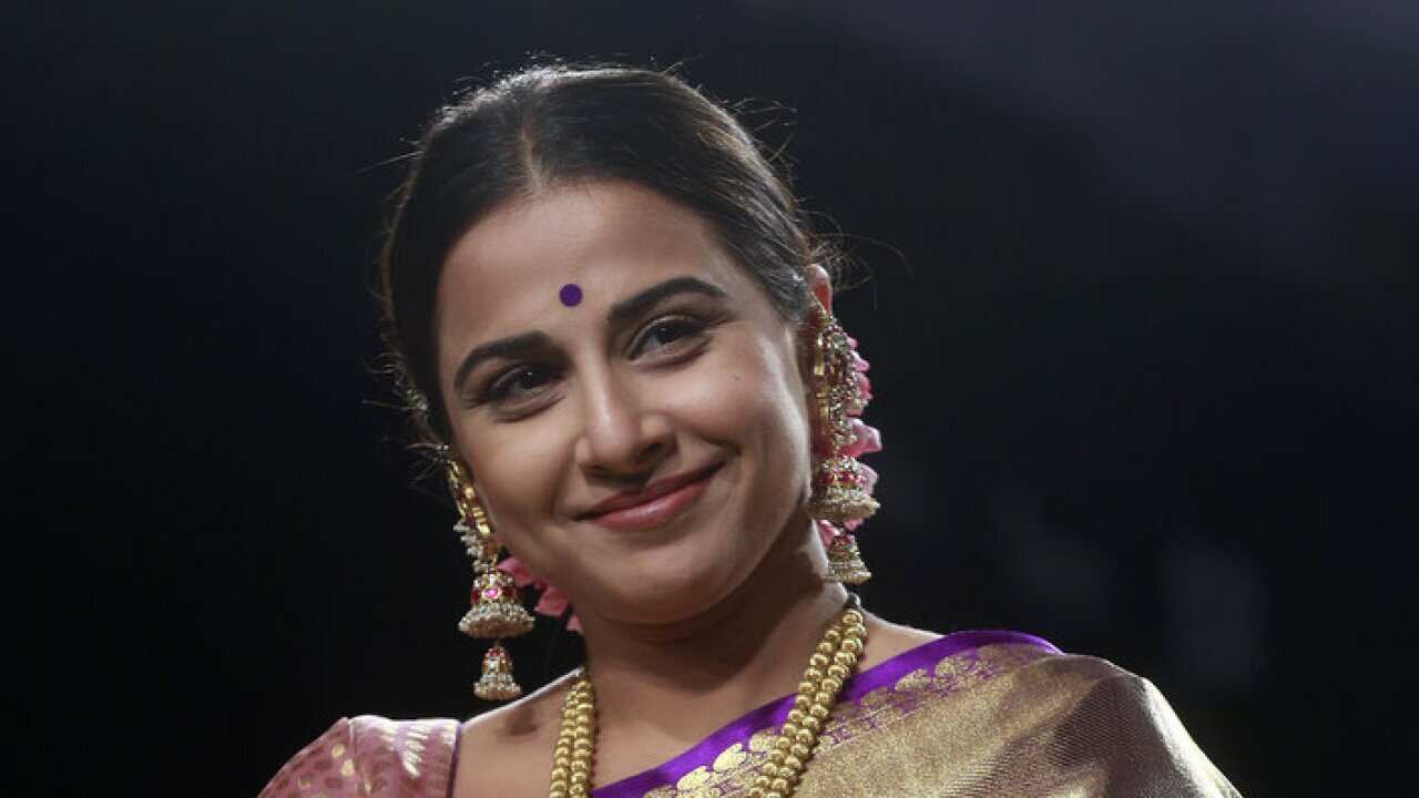 Indian Bollywood actress Vidya Balan