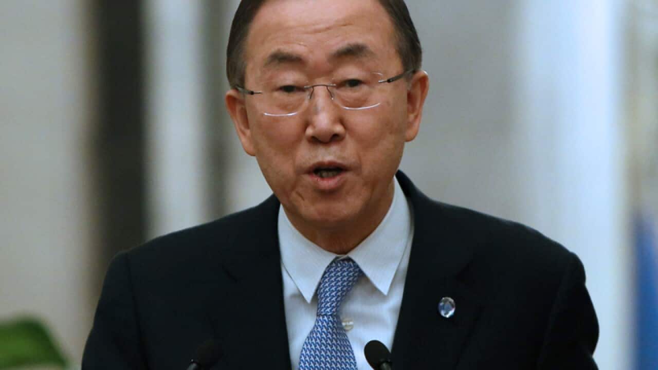 UN Secretary General Ban Ki-moon