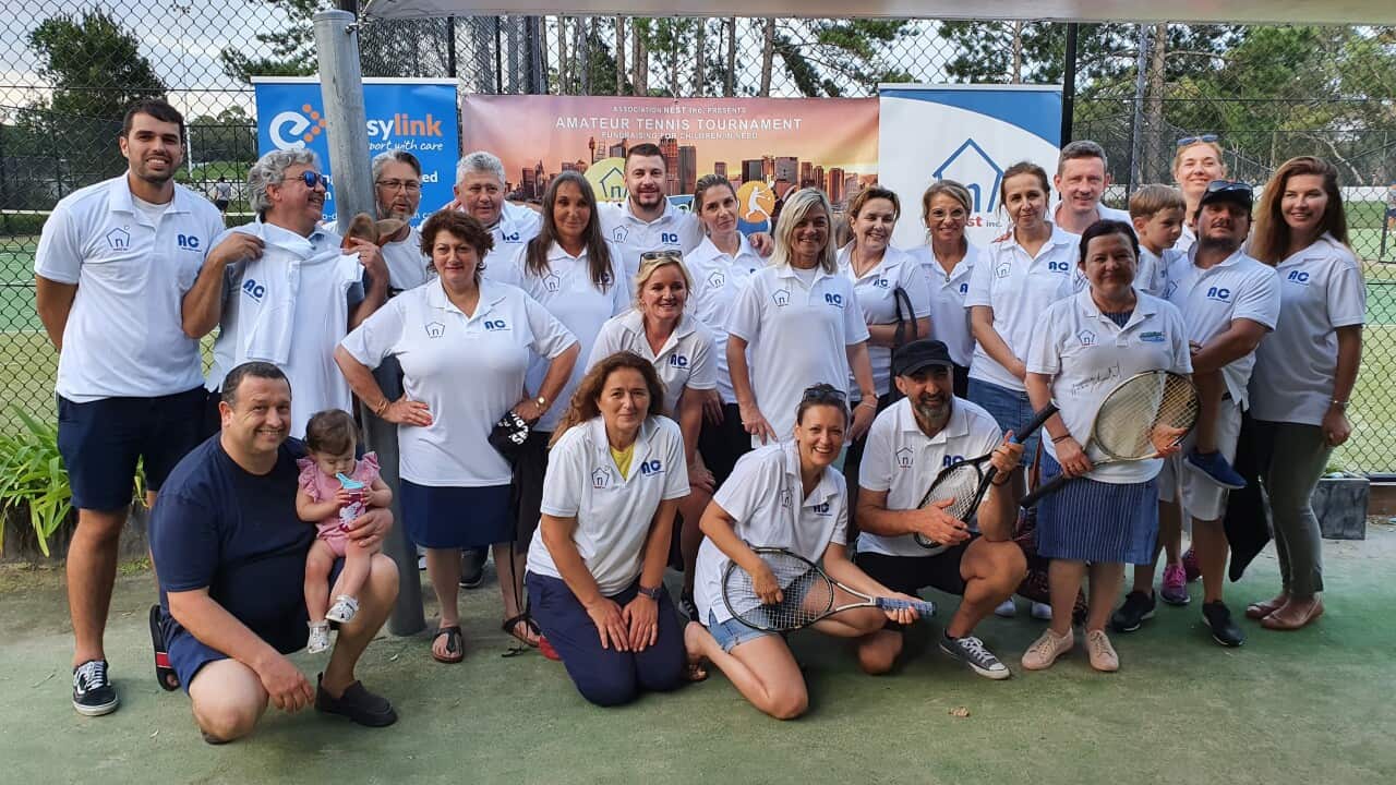 The team behind the Australian Closed, annual amateur tennis tournament and humanitarian fundraiser