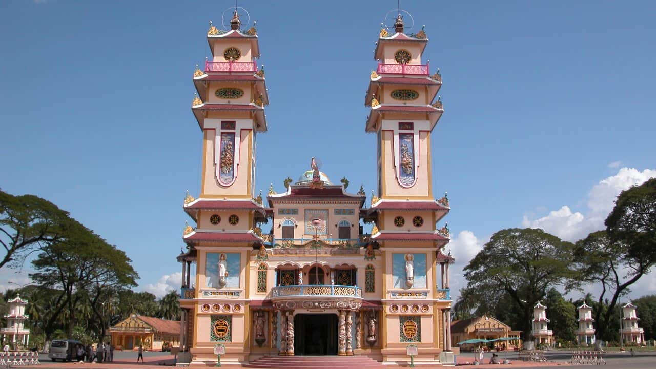 Caodaism Holy See in Tay Ninh, Vietnam