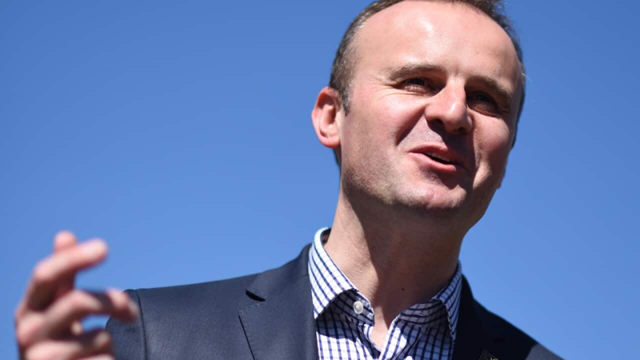 ACT Chief Minister Andrew Barr