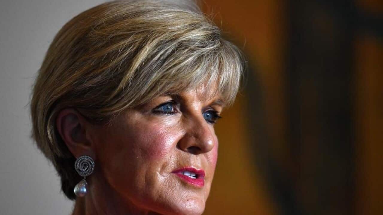 Acting Prime Minister Julie Bishop