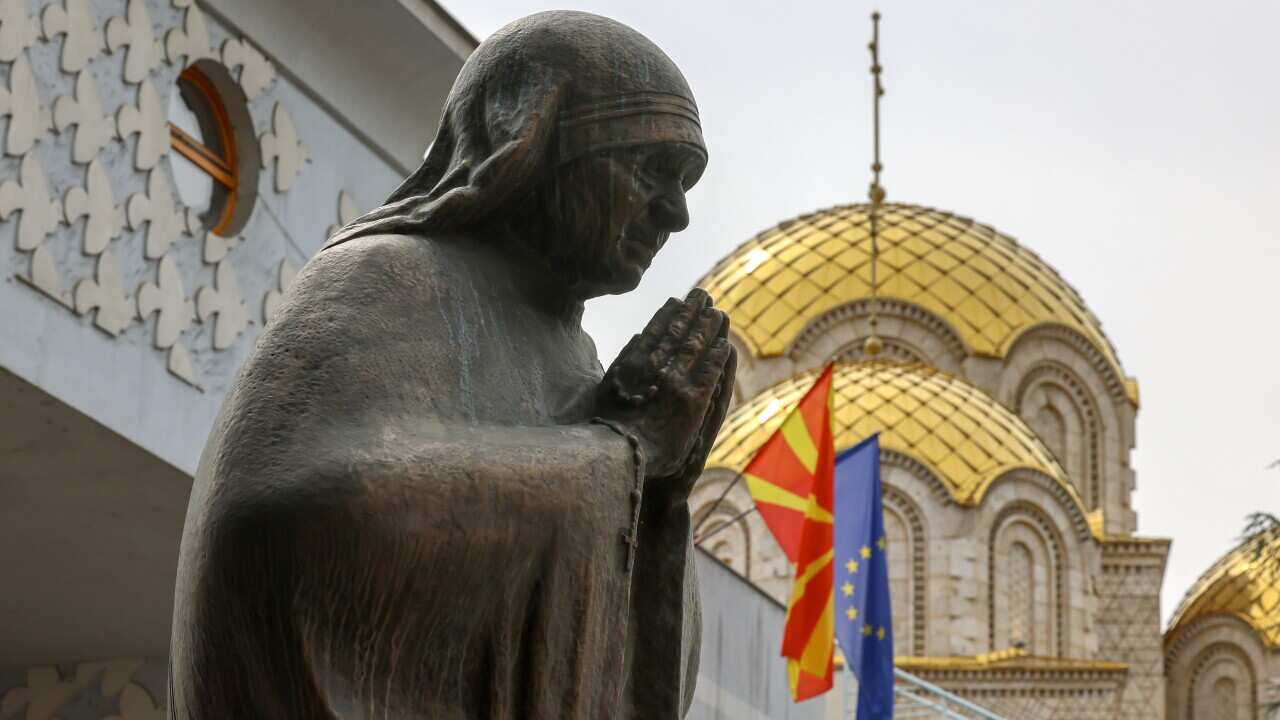 Marking Mother Teresa's birthday in Skopje, her city of birth