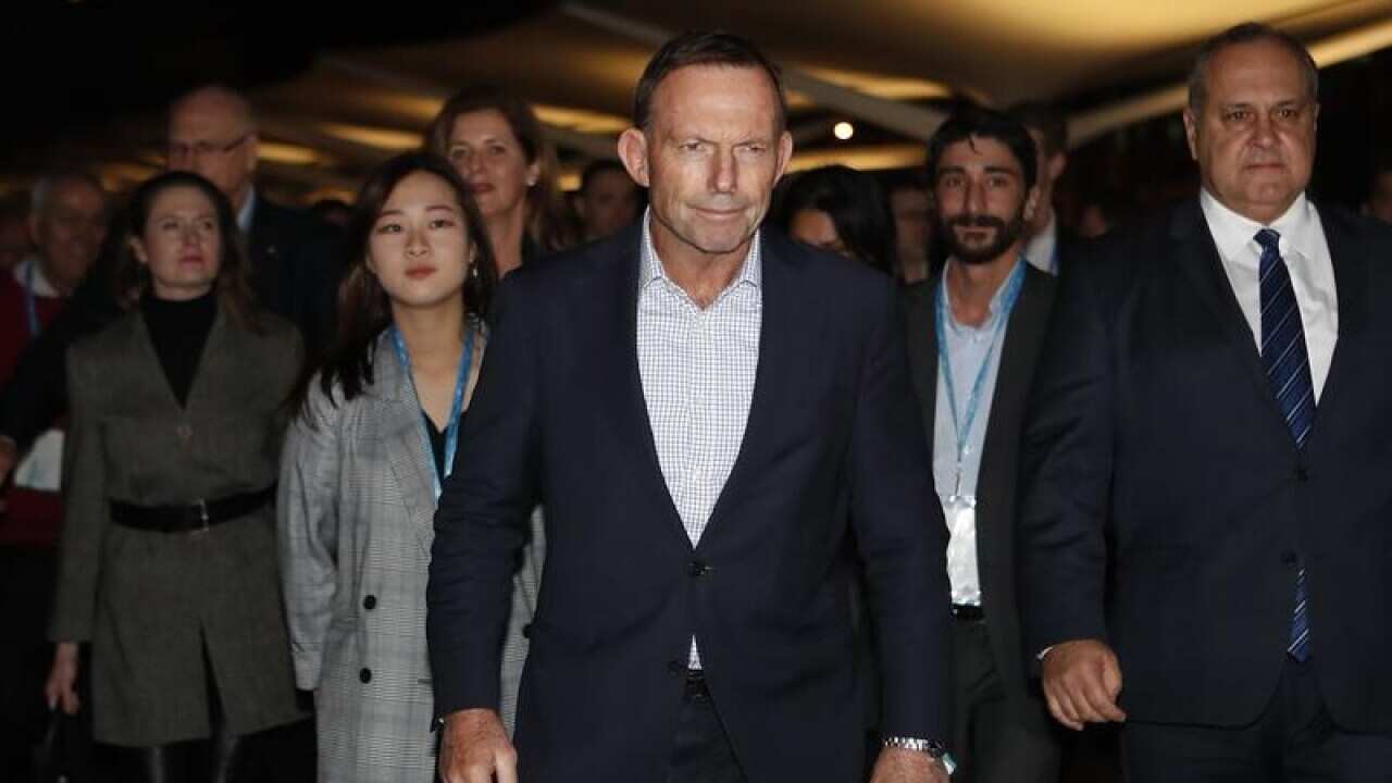 Former prime minister Tony Abbott