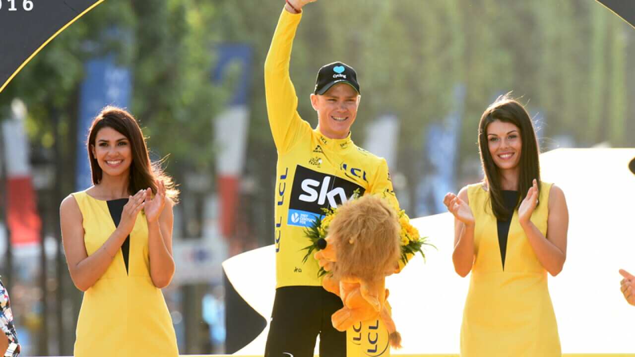 Team Sky's Chris Froome