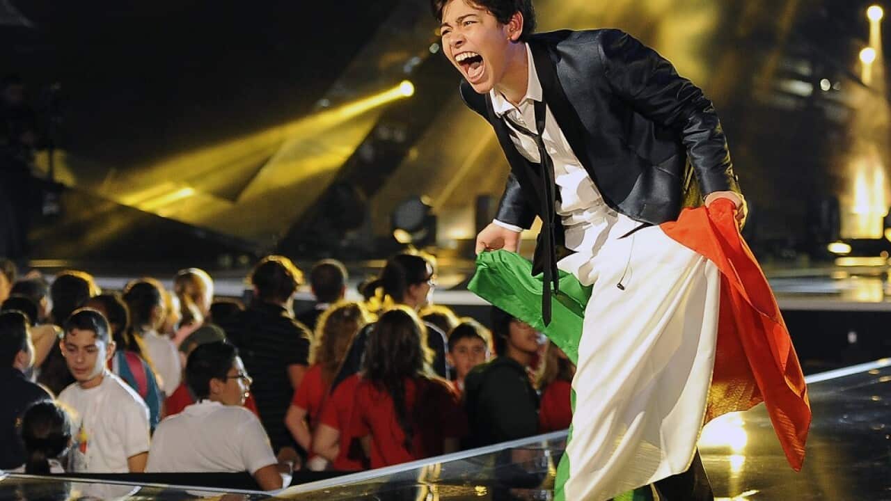 Junior Eurovision Song Contest 2014 winner Italian Vincenzo Cantiello, 14.