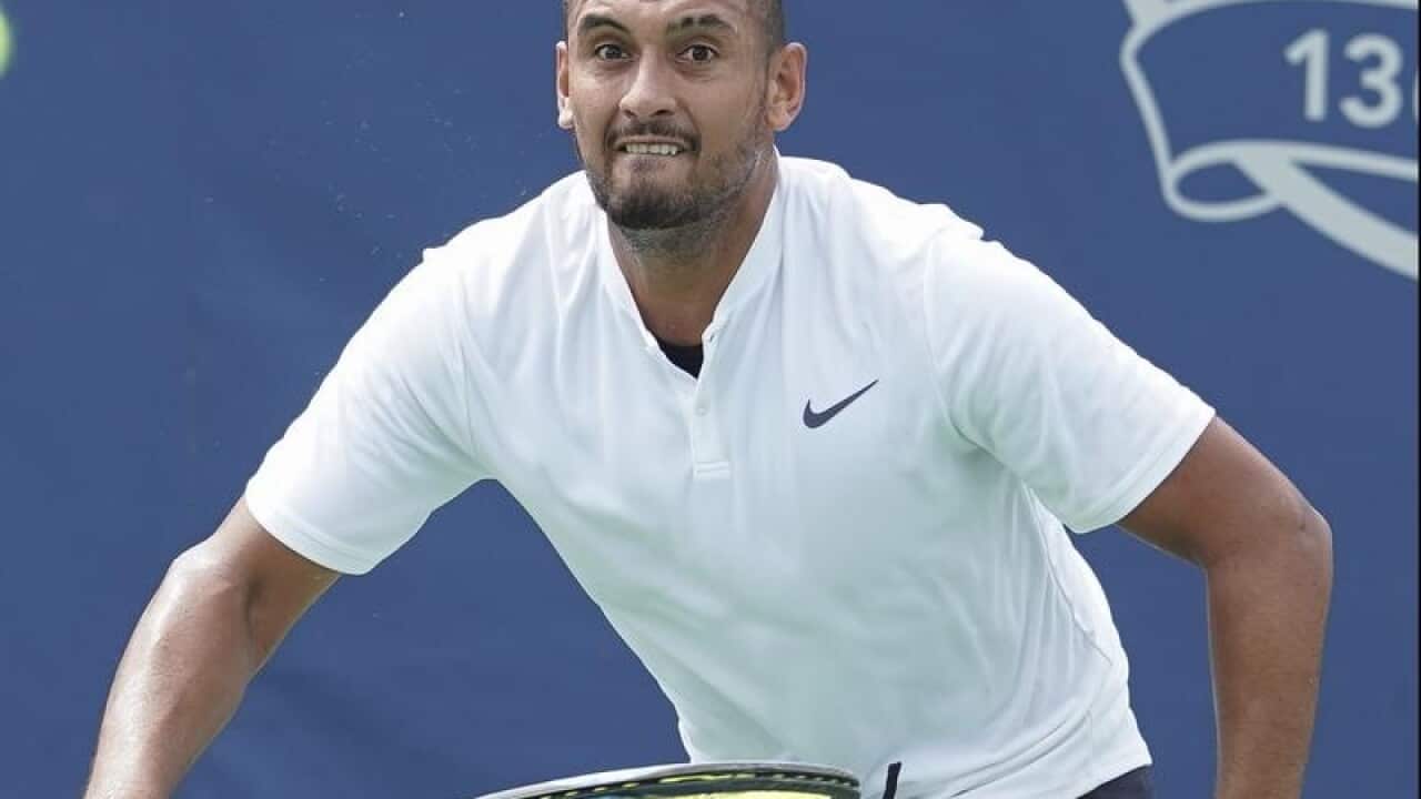 Australian ace Nick Kyrgios