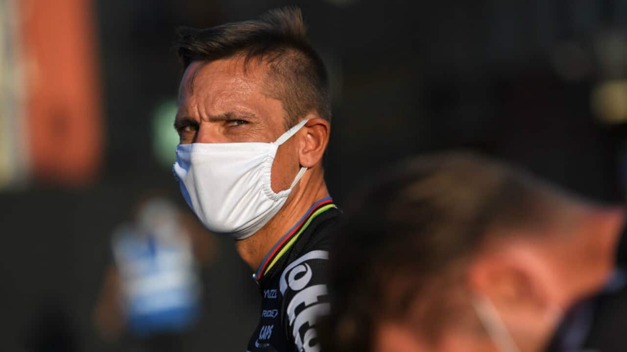 Philippe Gilbert broke his knee cap in crash on Stage 1 of the 2020 Tour de France as Lotto Soudal down to six riders