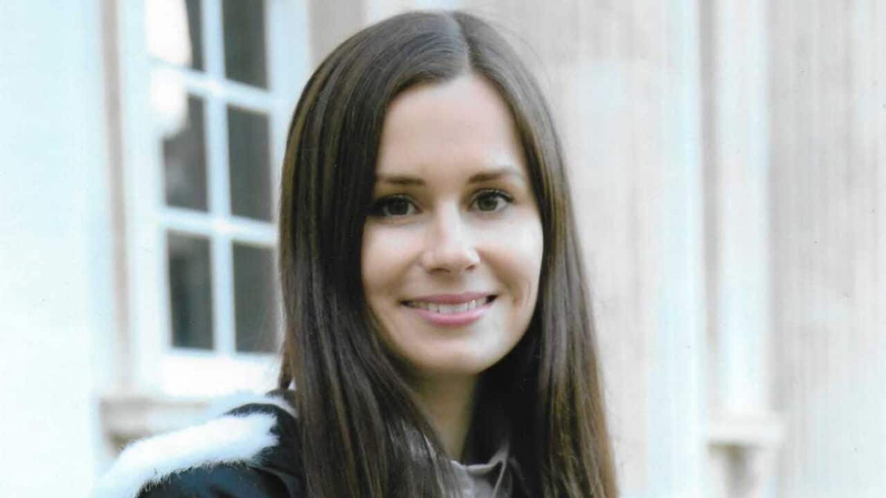 File photo of British-Australian university lecturer Dr Kylie Moore-Gilbert