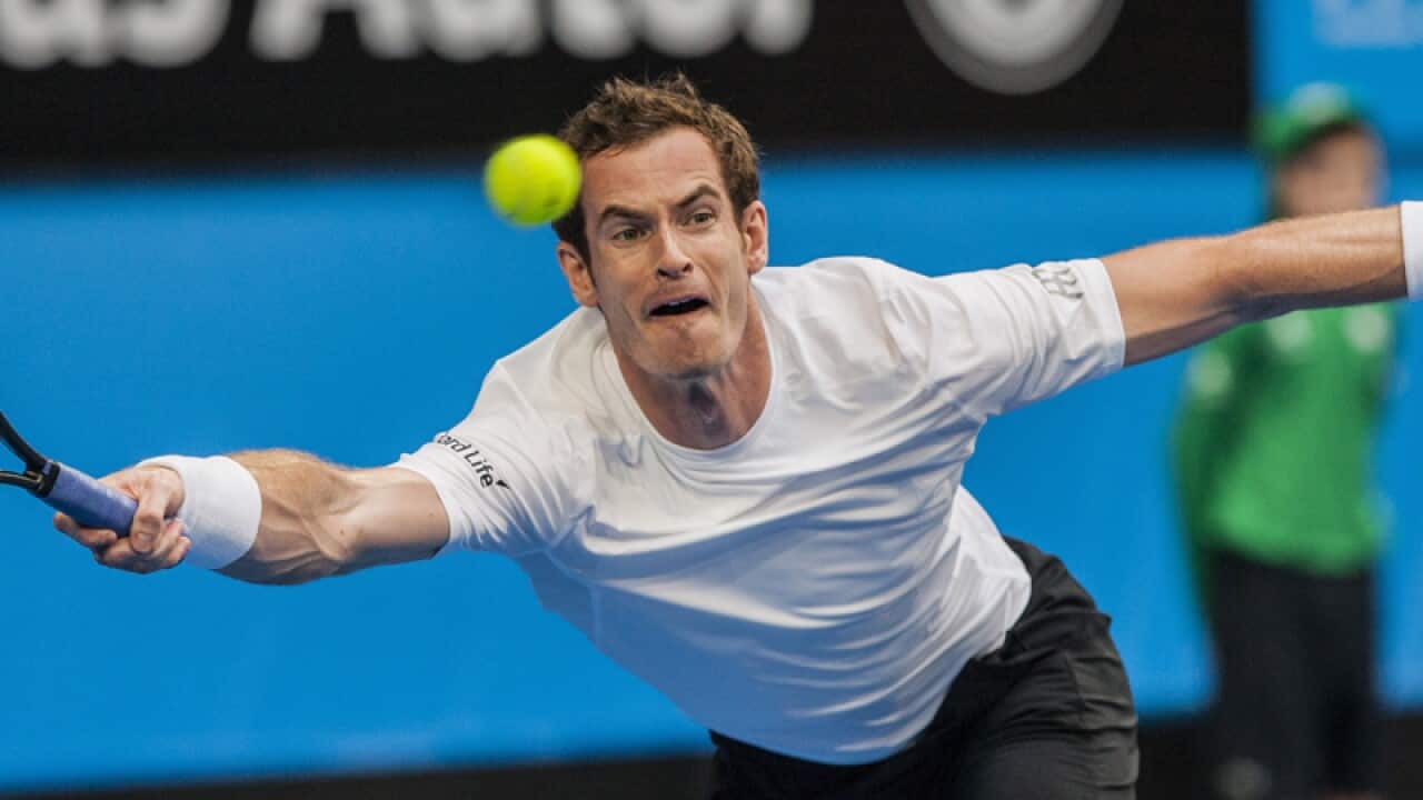 British tennis player Andy Murray