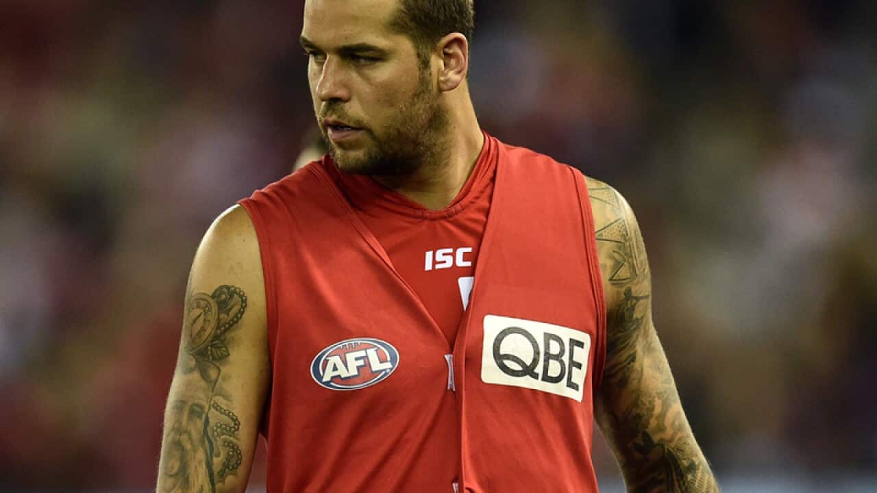 Sydney Swans player Lance Franklin