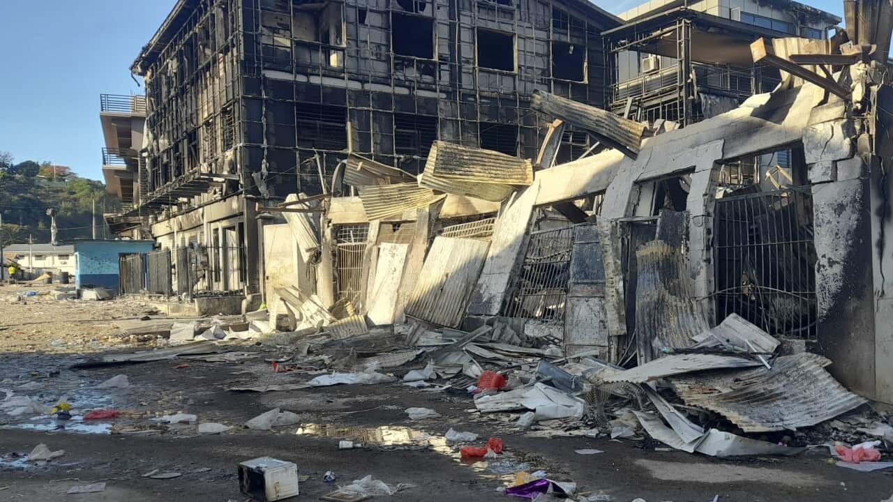 Riots erupted in Honiara, the capital of the Solomon Islands, late last month