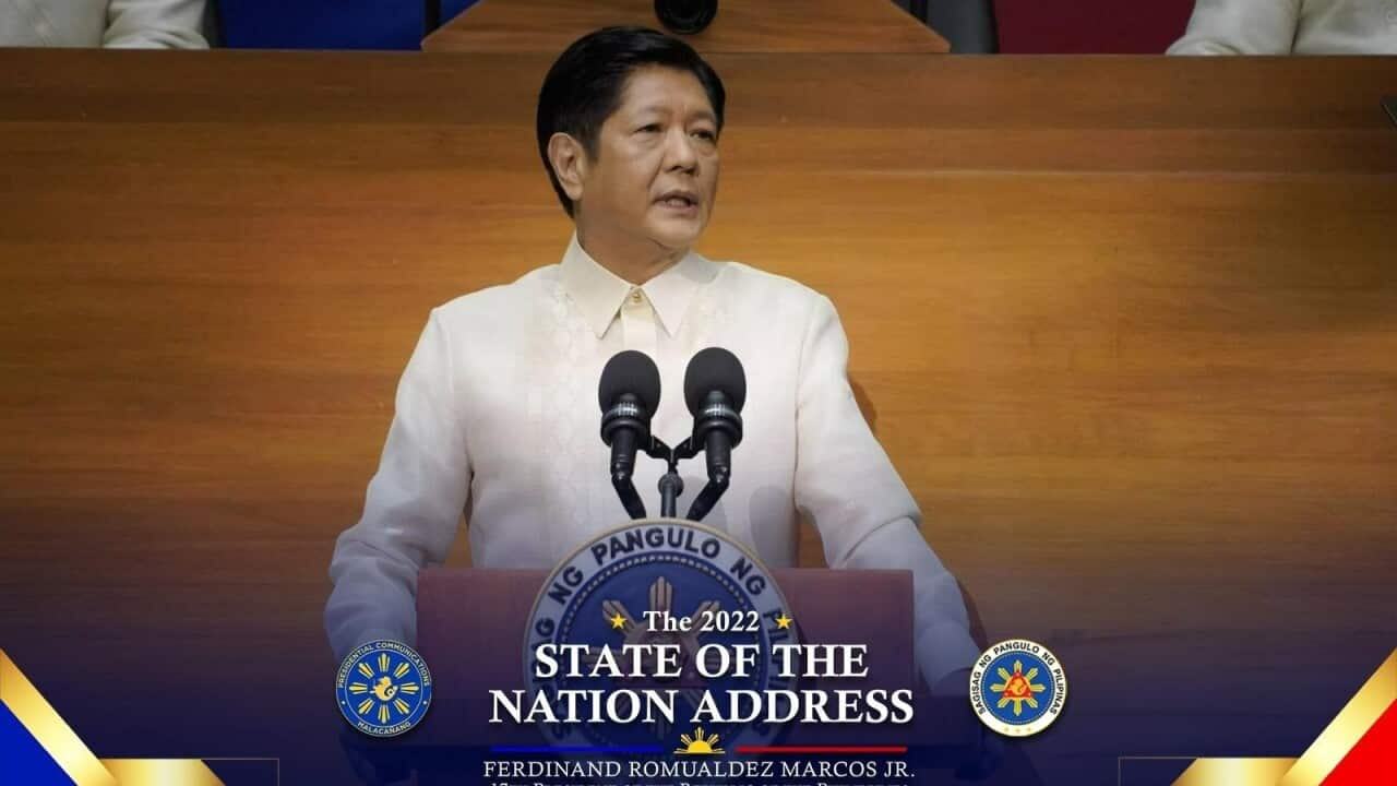 Philippine President Ferdinand Marcos Jr. delivered his first State of the Nation Address (SONA)