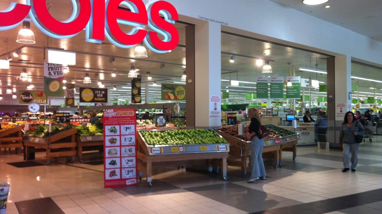 Coles supermarket