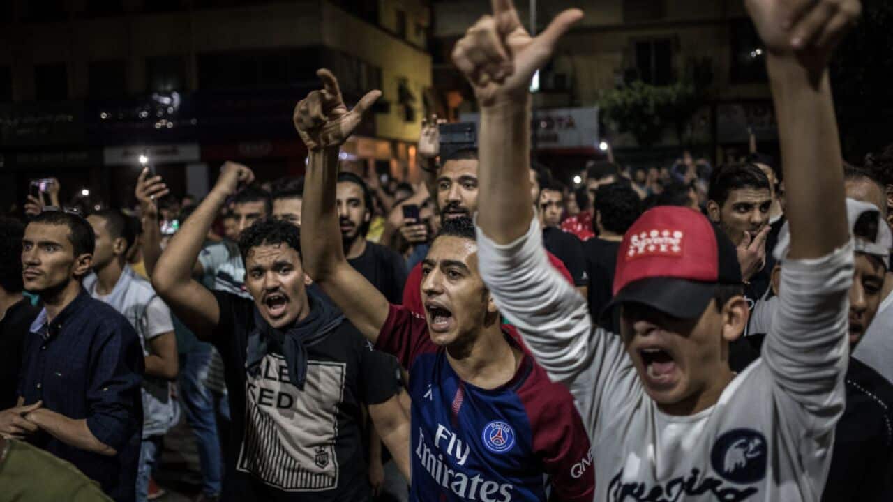 Anti-government protest in Cairo