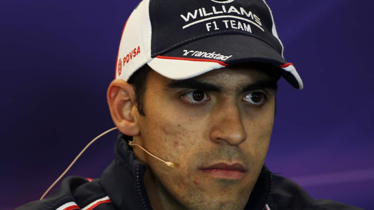 Venezuelan Williams Formula One driver Pastor Maldonado