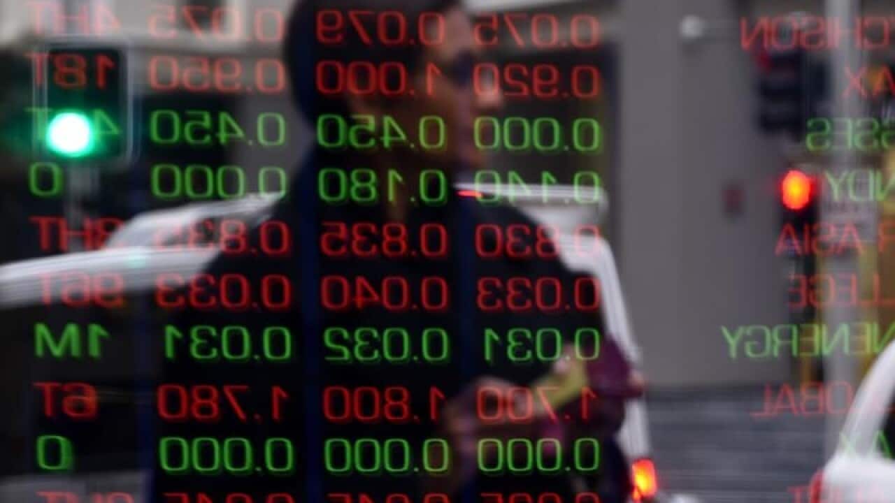 ASX board.
