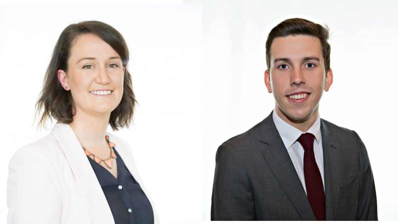 Bridget Barker and Jake Miller-Randle