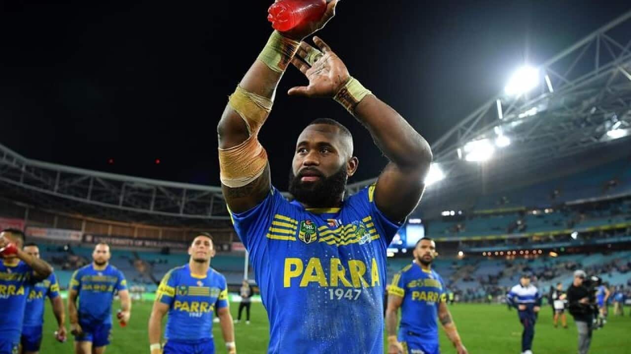 Semi Radradra during a game