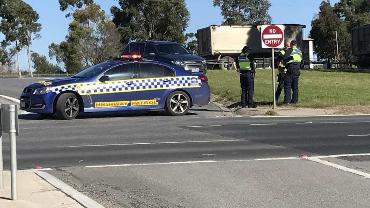 Crash investigators conduct high-speed skid tests