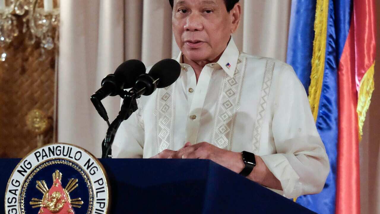 Filipino President Rodrigo Duterte