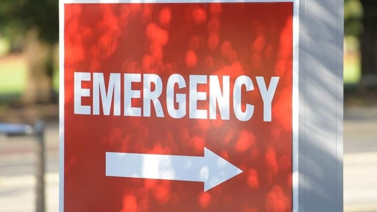 Emergency Sign at a hospital