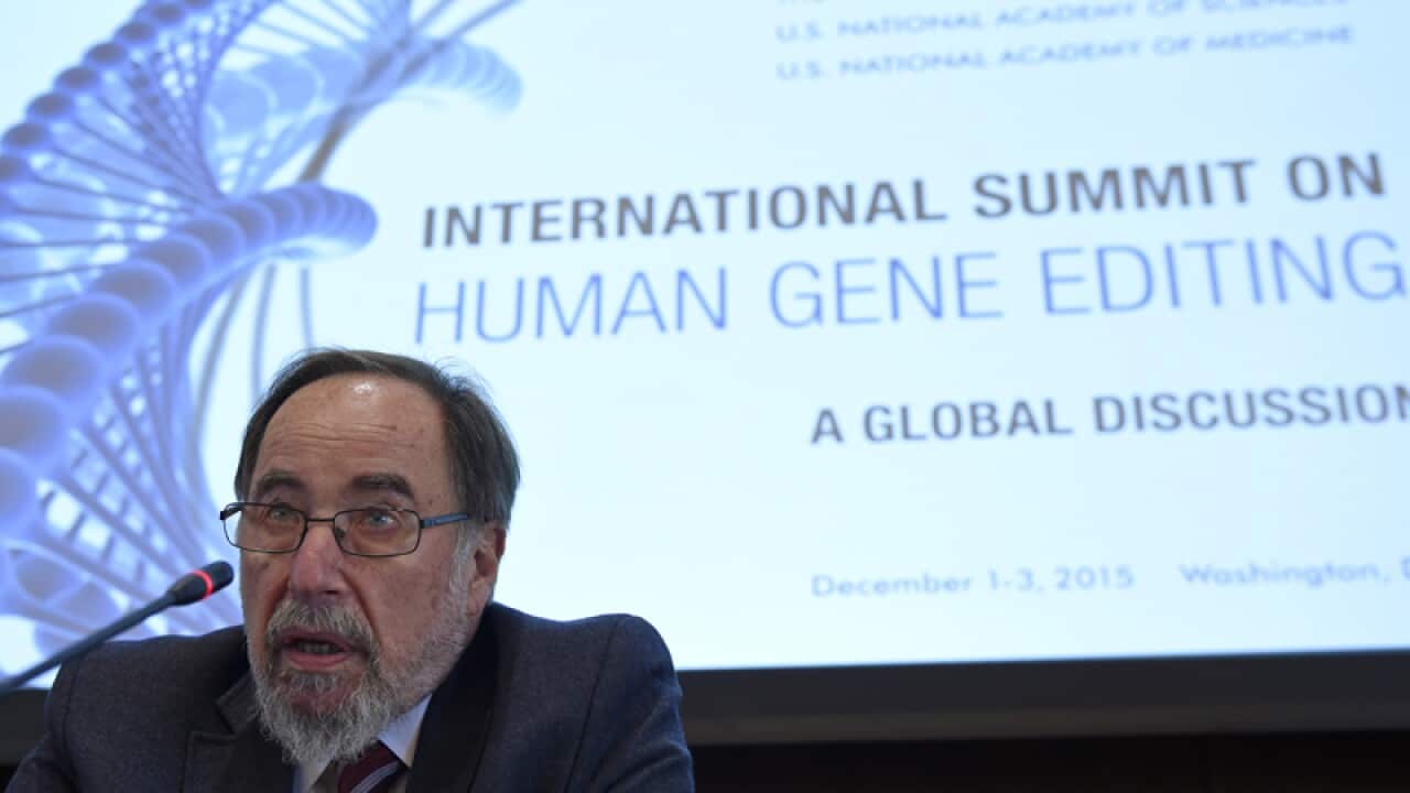 Nobel laureate David Baltimore