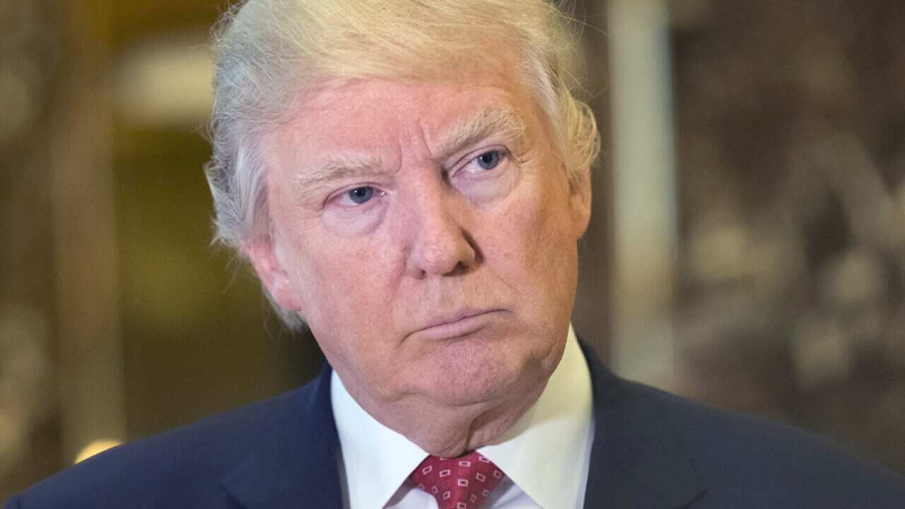 US President-elect Donald Trump
