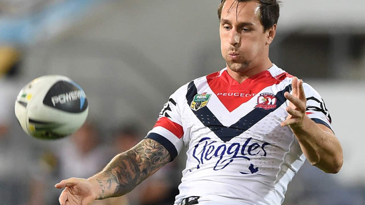 Sydney Roosters playmaker Mitchell Pearce