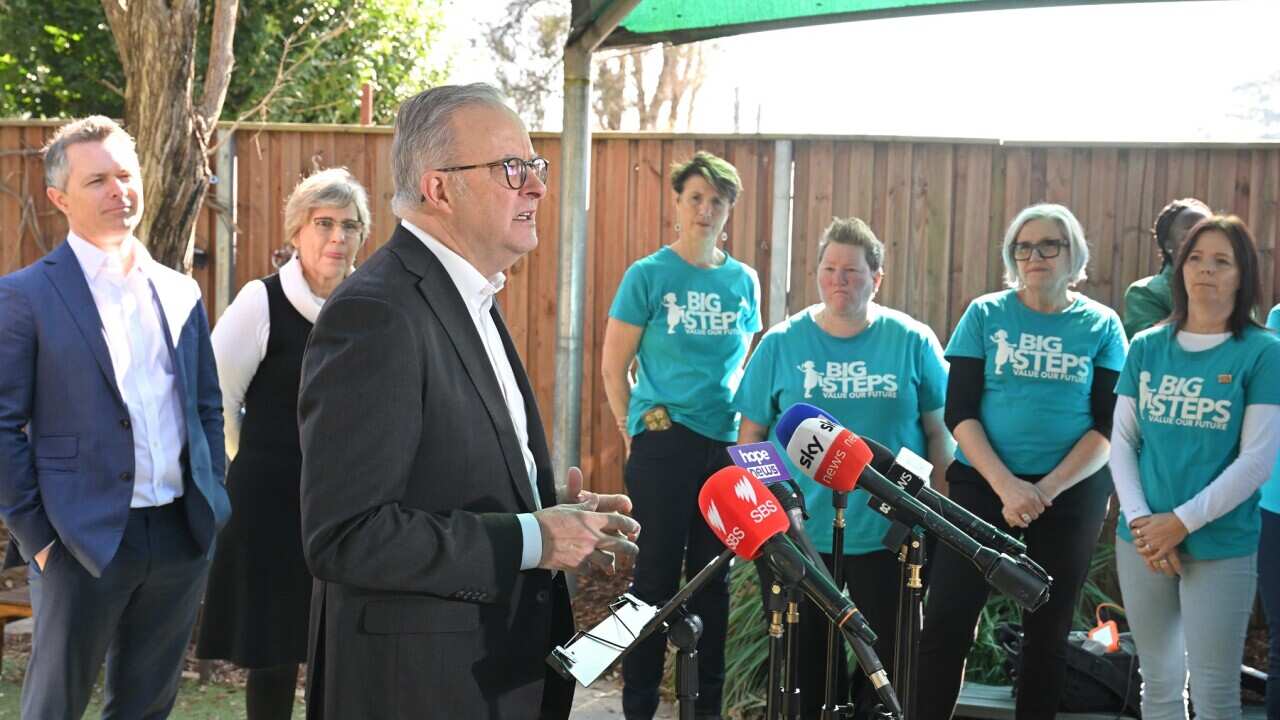 ANTHONY ALBANESE CHILDHOOD WORKERS PRESSER