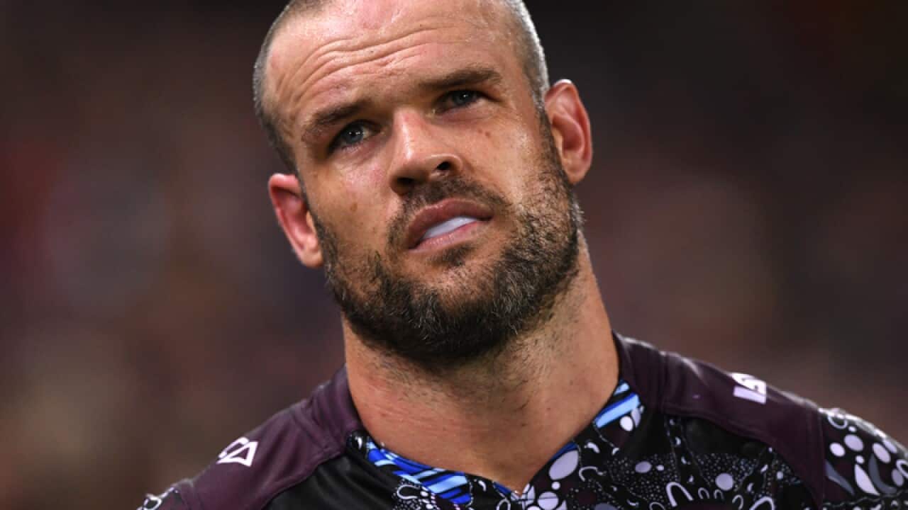 Manly Sea Eagles prop Nate Myles