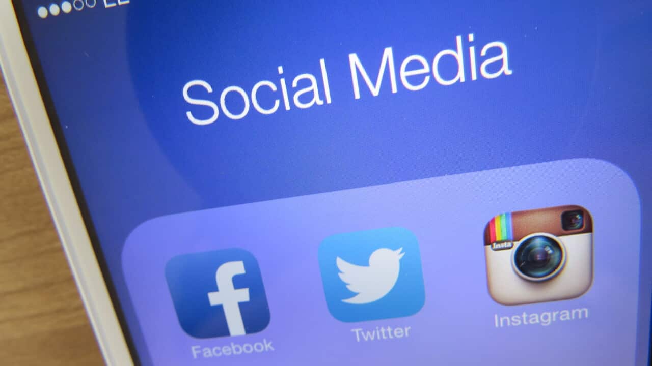General view of social media apps Facebook, Twitter and Instagram. (AAP)