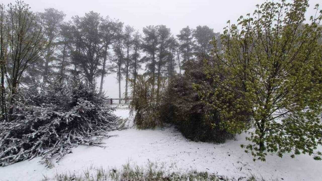 Snow has fallen around the Central and Southern Tablelands.