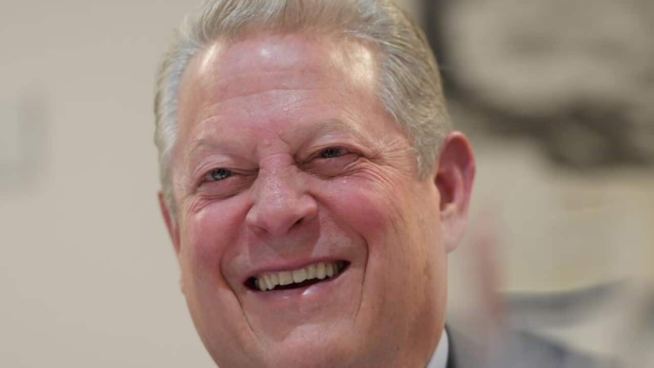 Former US Vice President Al Gore