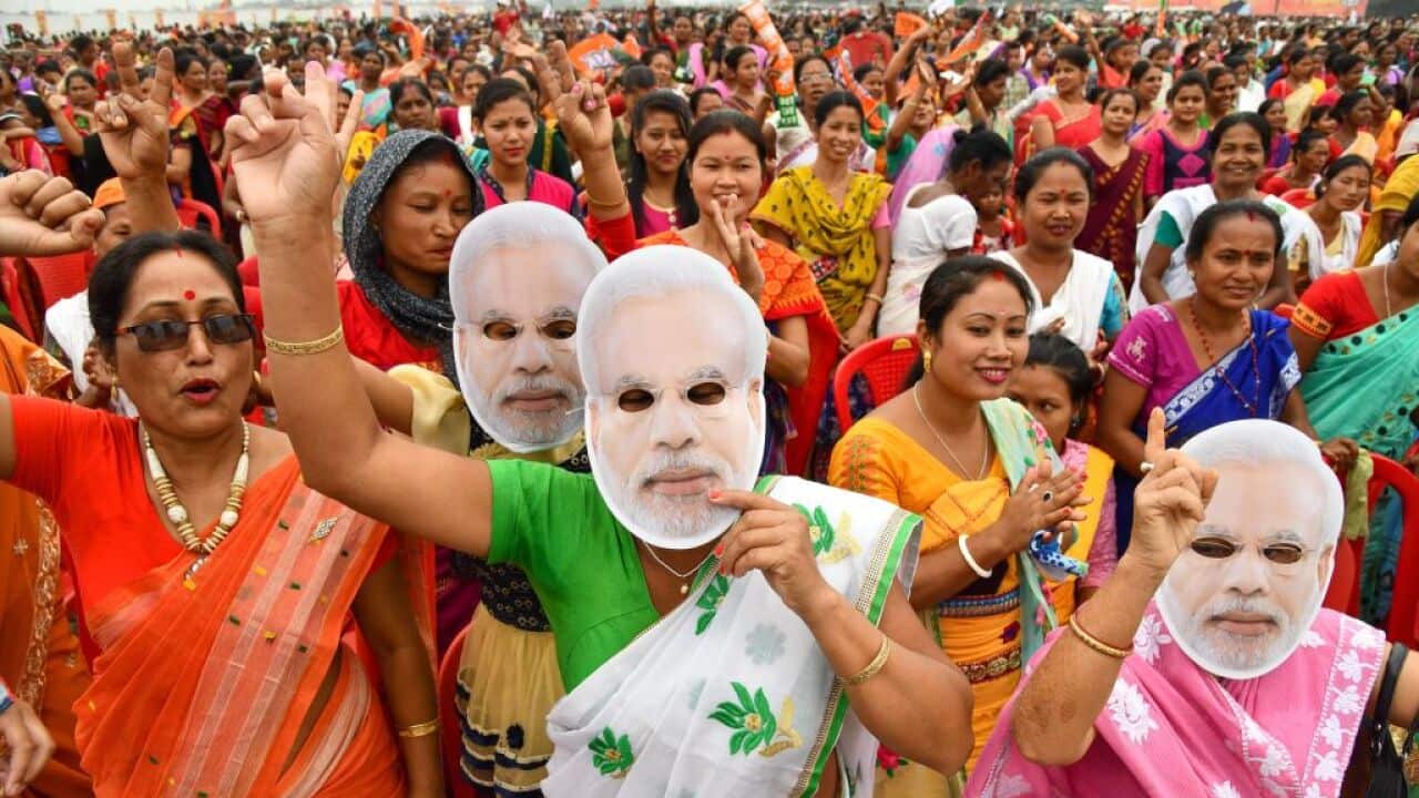 Narendra Modi masks