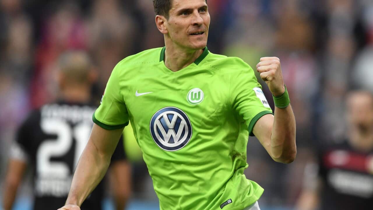 Wolfsburg's Mario Gomez
