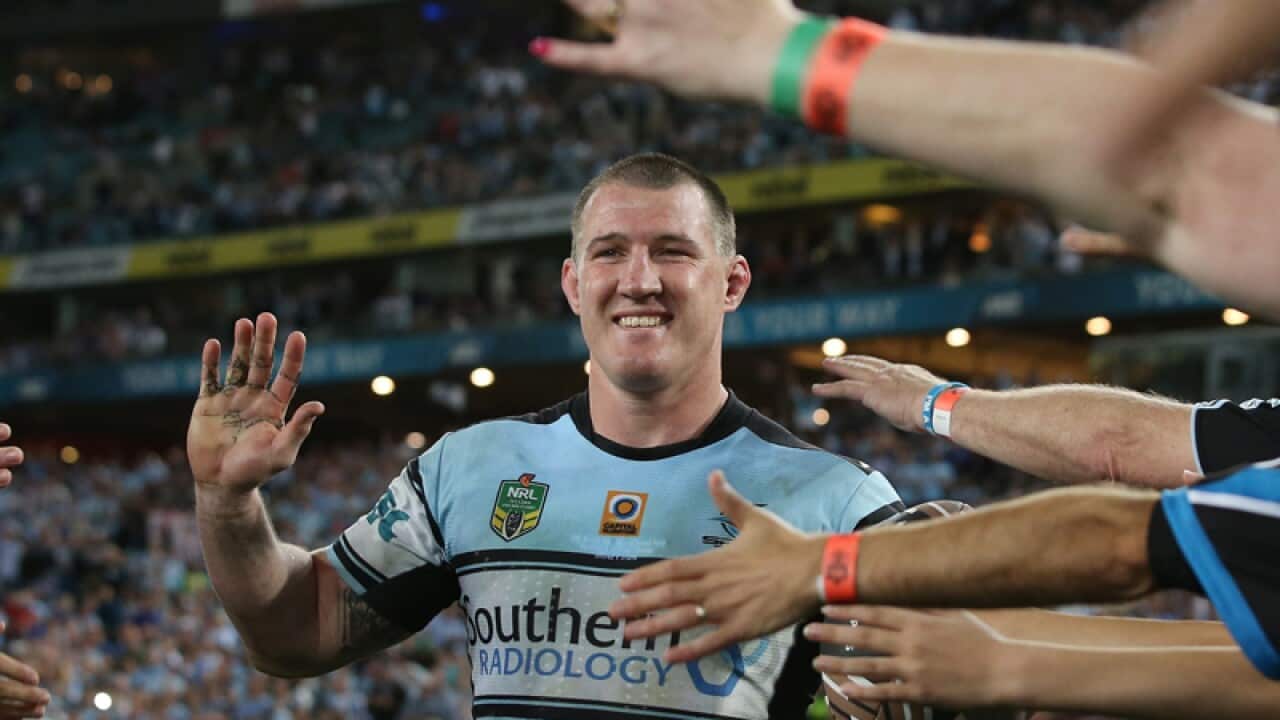 Paul Gallen of the Sharks