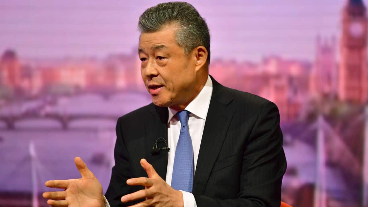 hinese Ambassador to the UK Liu Xiaoming.