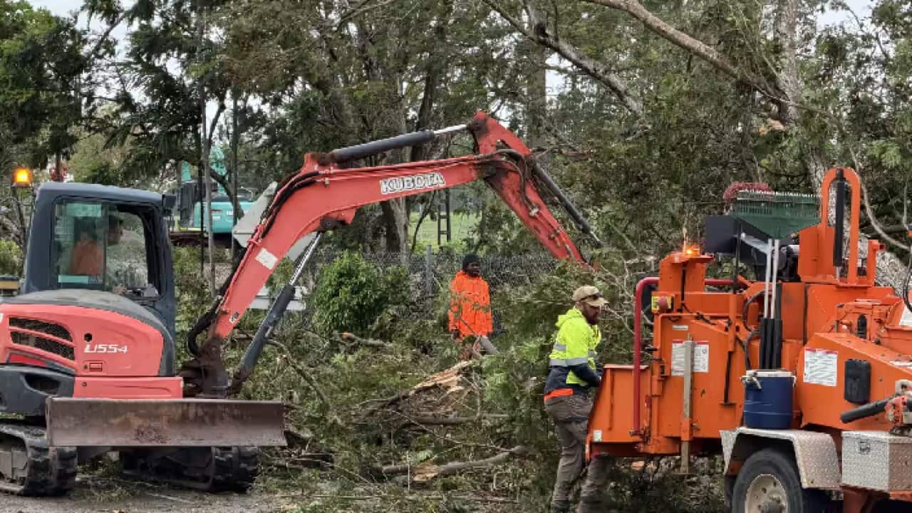 Work crews with chainsaws have their work cut out for them in the coming days as the clean-up gets underway.png