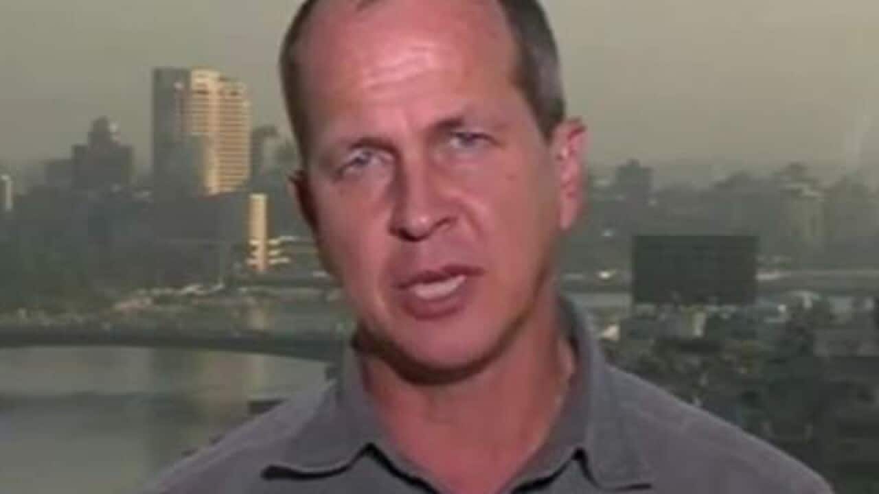 Supplied photo of Peter Greste