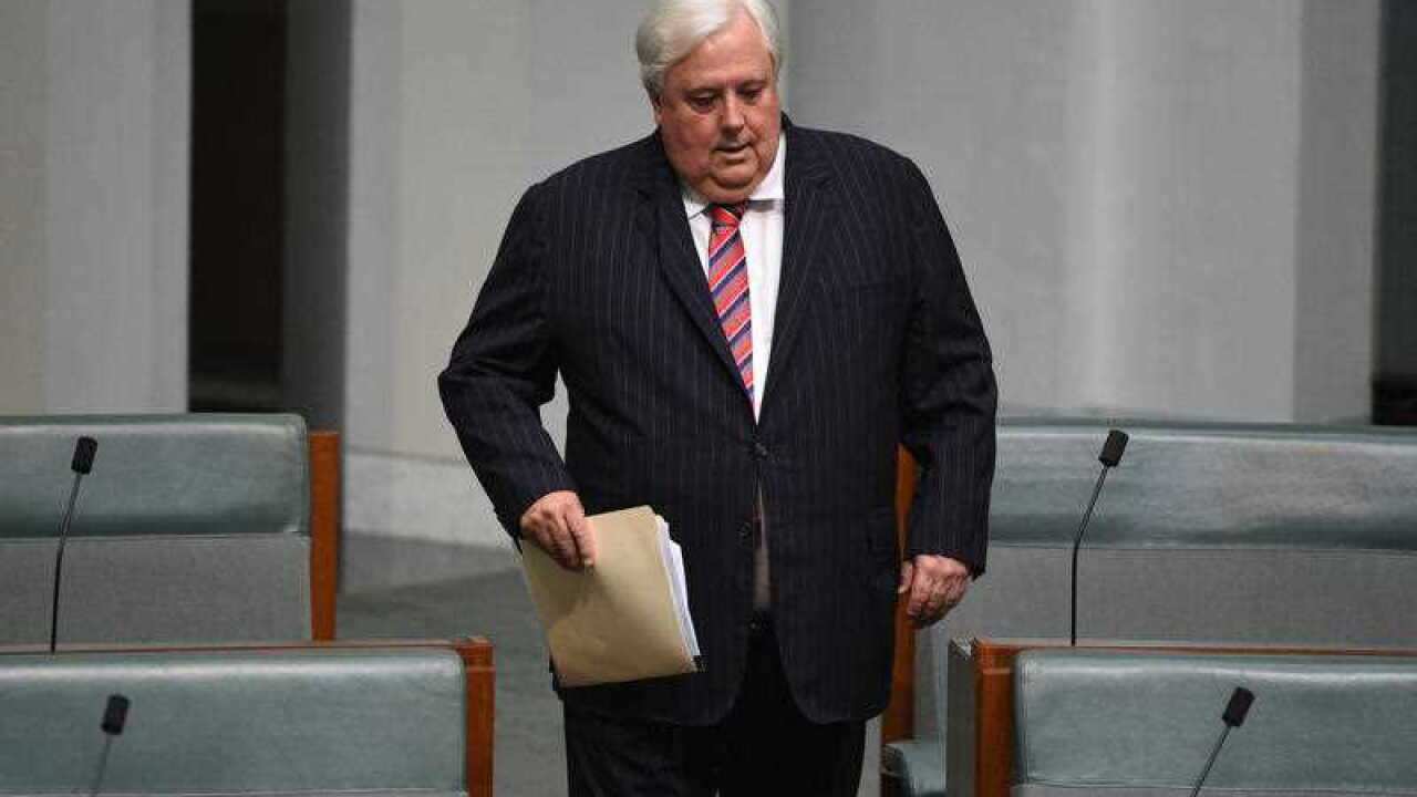 Palmer United Party leader Clive Palmer