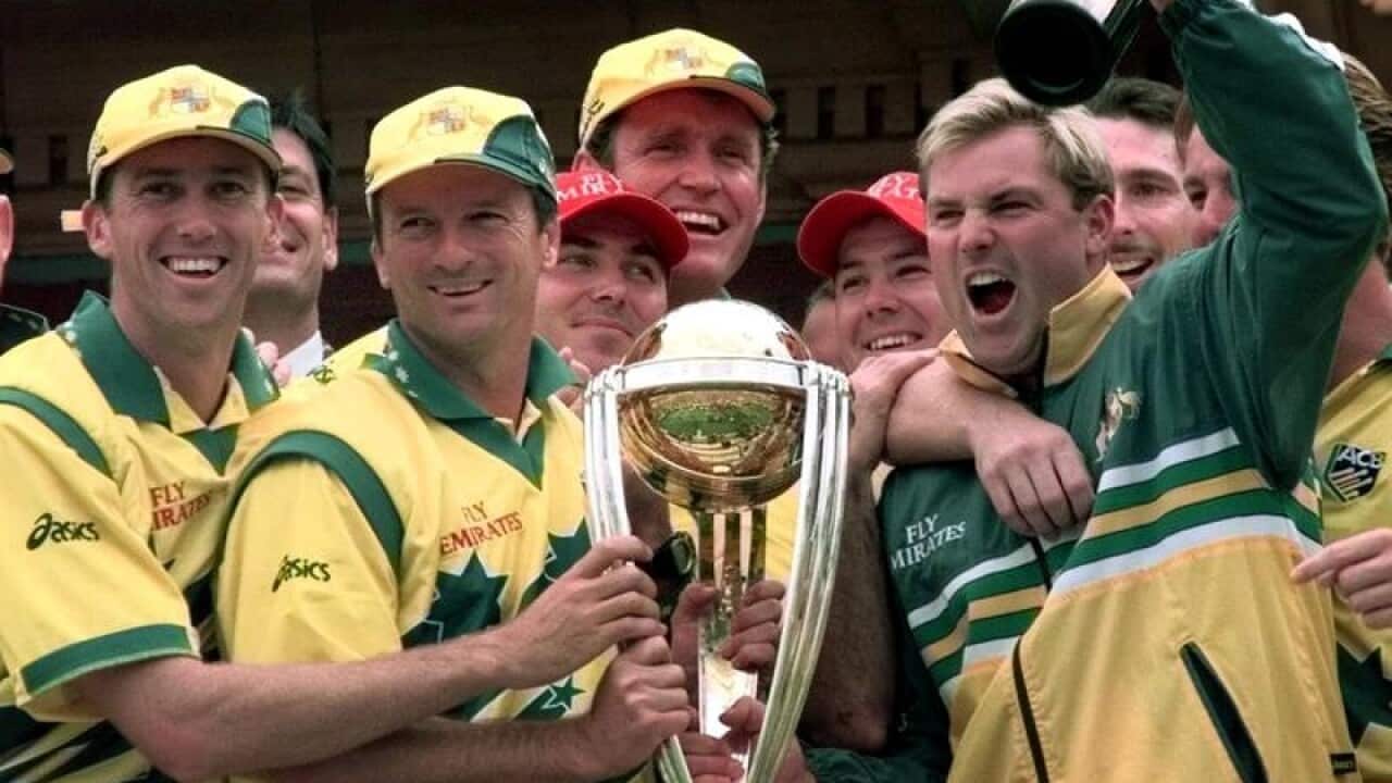 Australia's cricket team in 1999