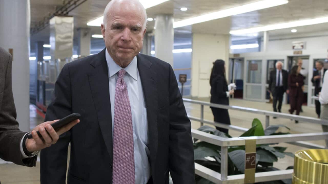 Republican Senator from Arizona John McCain (C)