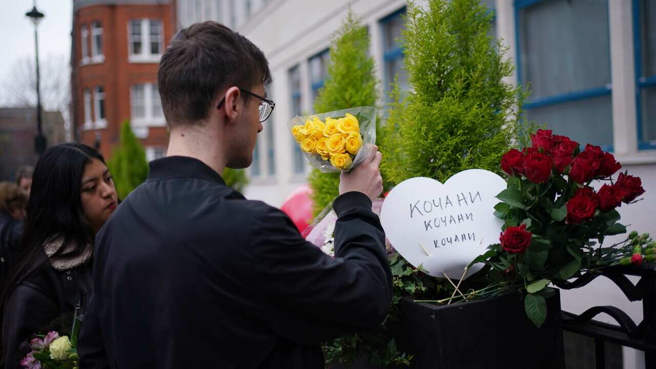 Macedonian nighclub fire vigil - London