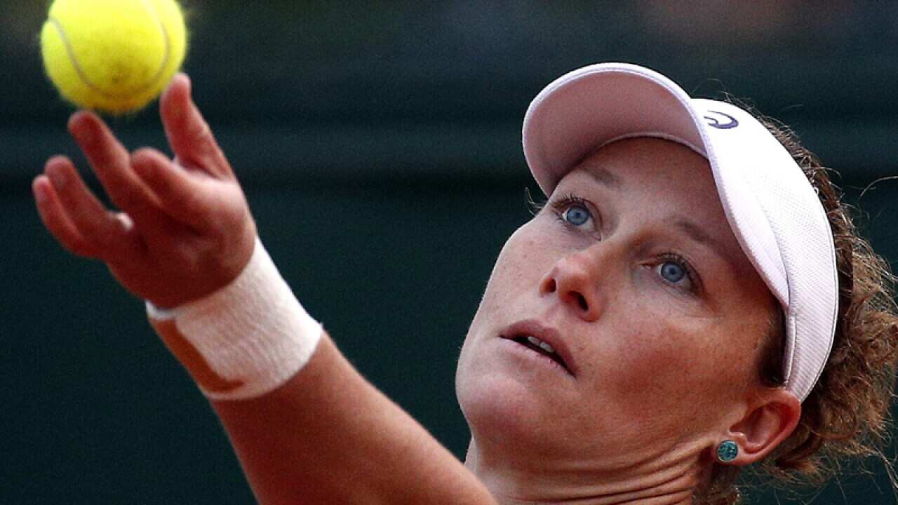 Samantha Stosur of Australia at Roland Garros