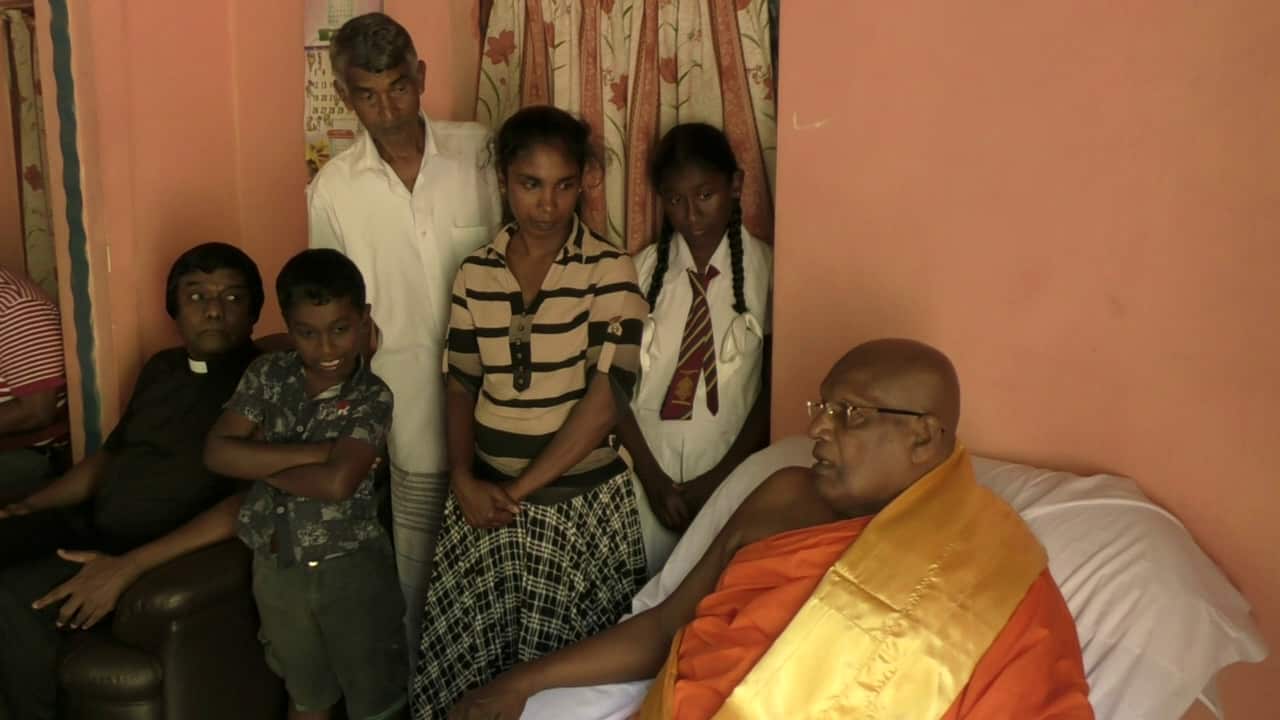 All religious representatives are on a tour at Theldeniya and Ambale.
