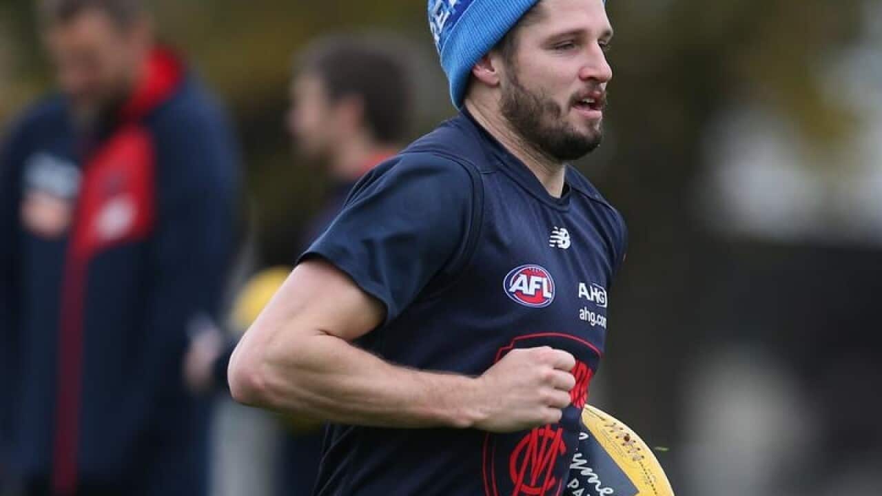 Melbourne Demons forward Jesse Hogan