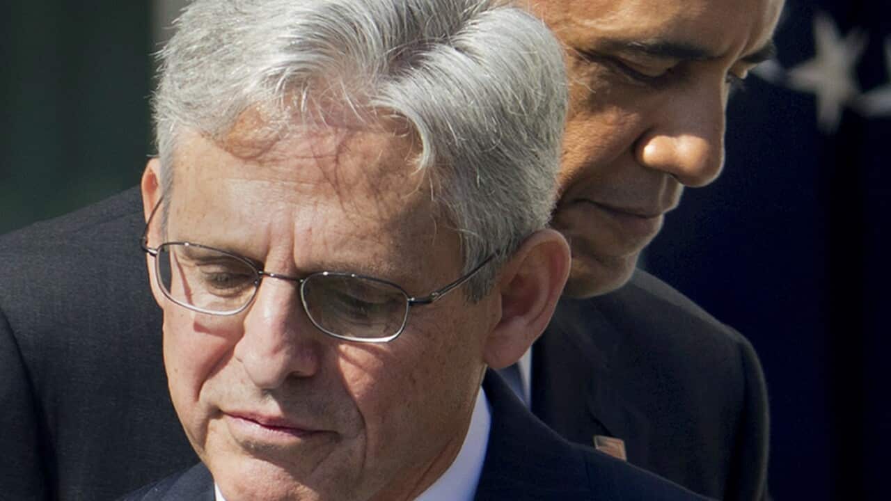 Federal appeals court judge Merrick Garland, with President Barack Obama