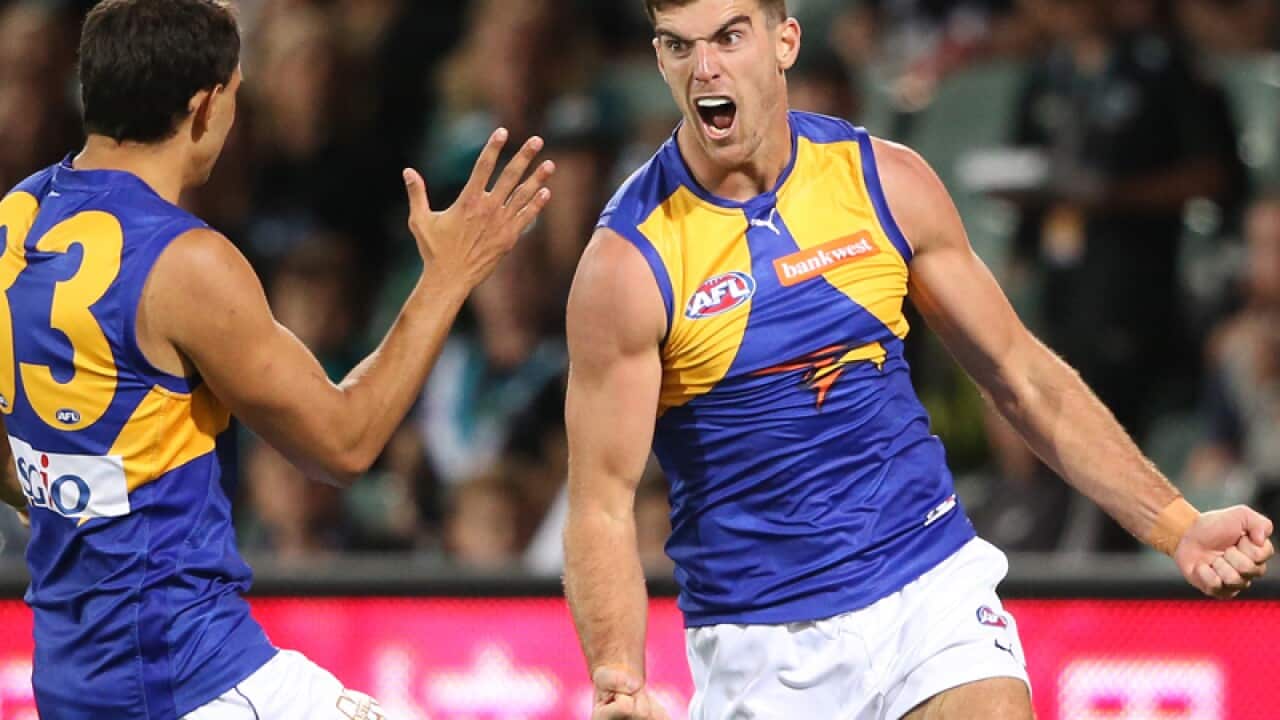 Scott Lycett of the Eagles